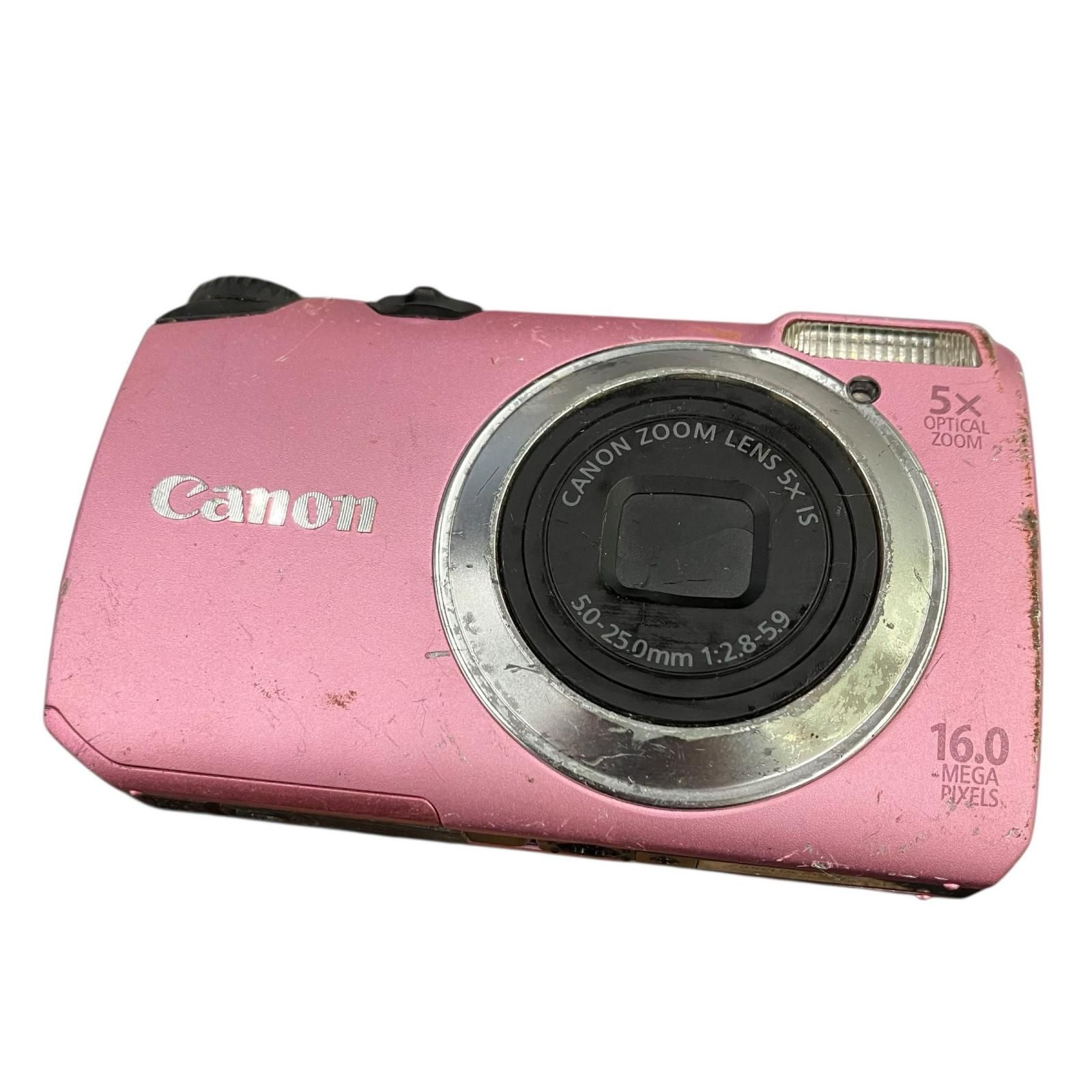 Canon PC1732 ピンク デジタルカメラ レトロ 動作確認済 【公式通販】