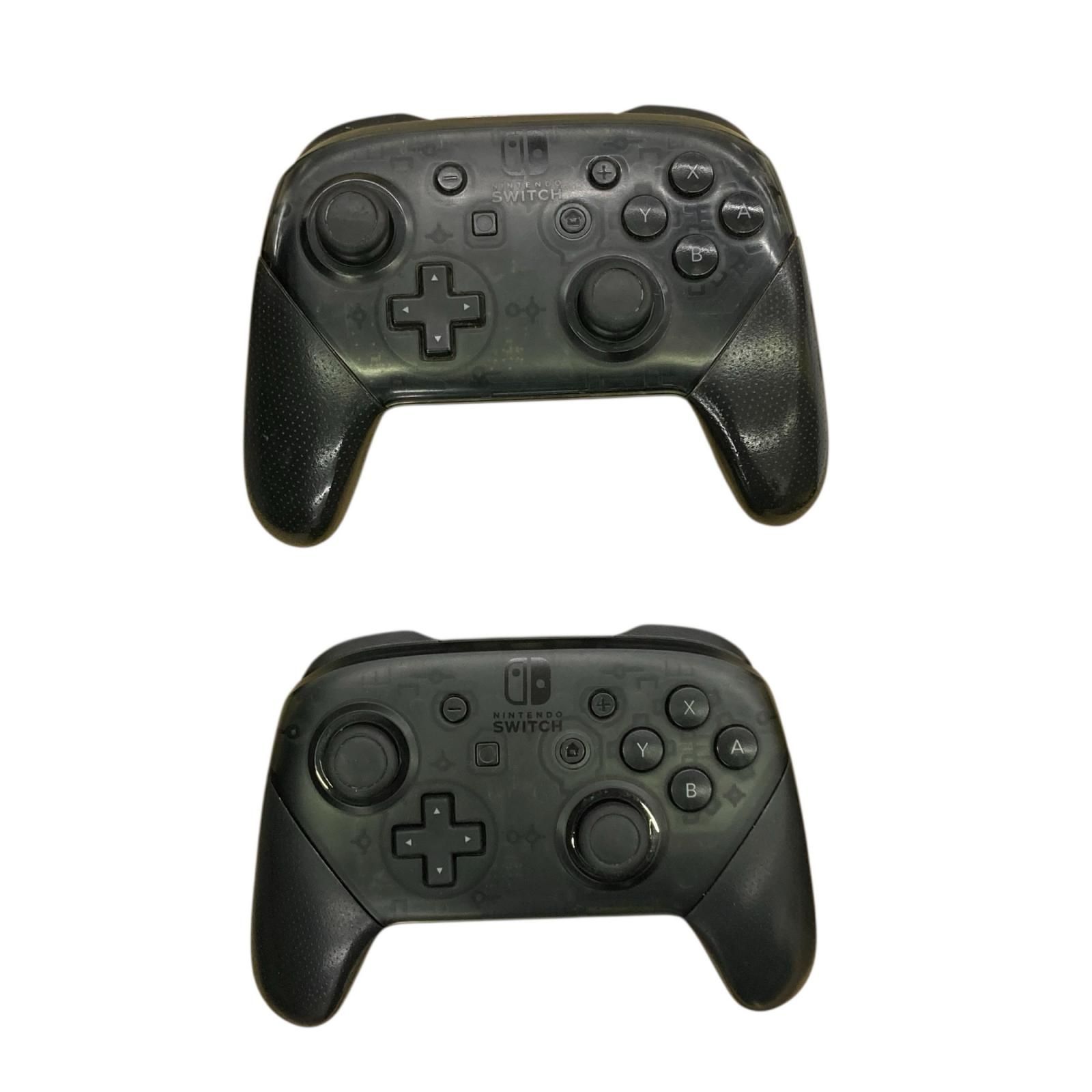 186000 動作未確認 任天堂 ／ Nintendo ニンテンドー switchコントローラー HAC-013  2点まとめ売り [1000027753612] 186000 動作未確認 Nintendo 任天堂 ニンテンドウ 現状品 Switch Pro