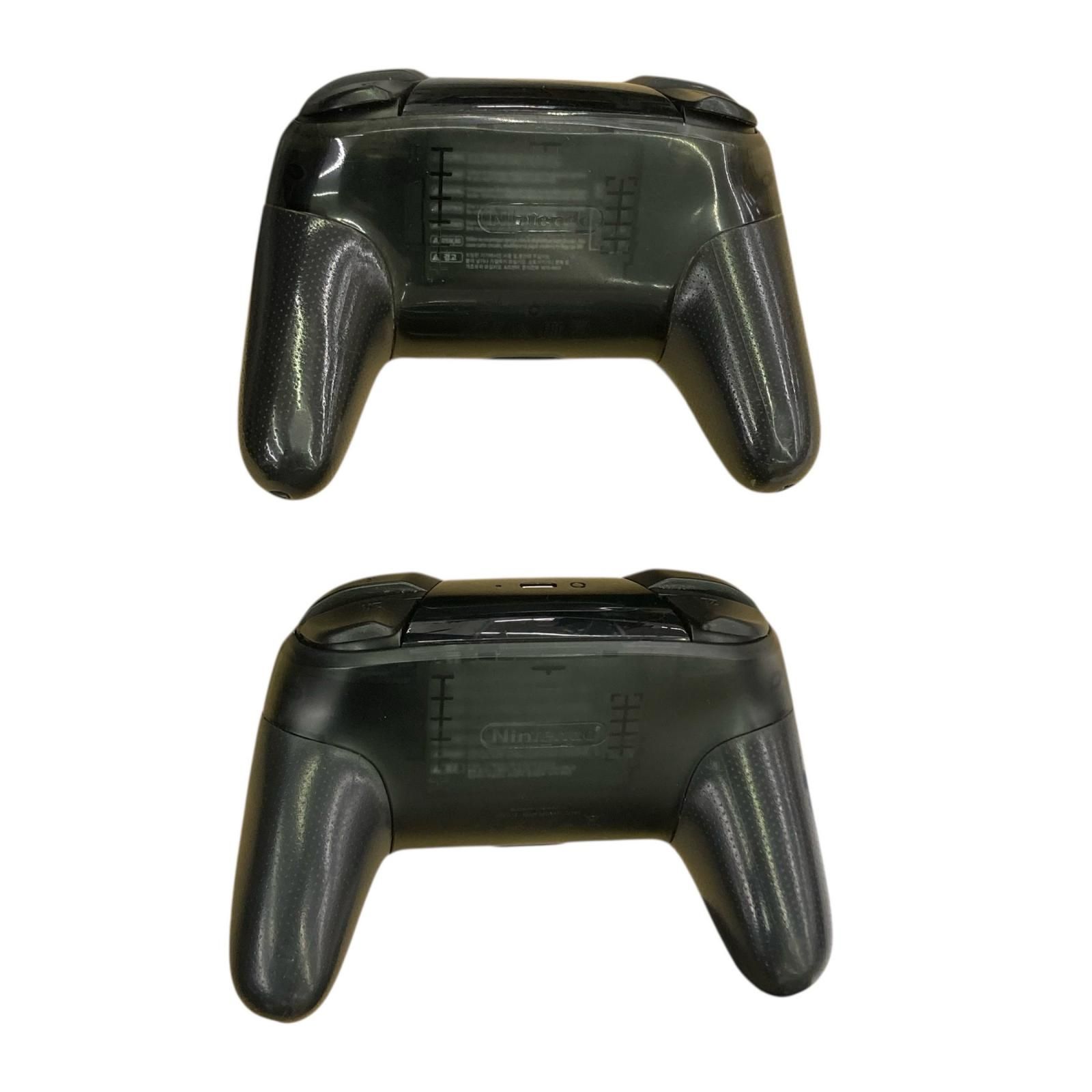 186000 動作未確認 任天堂 ／ Nintendo ニンテンドー switchコントローラー HAC-013  2点まとめ売り [1000027753612] Nintendo (ニンテンドウ) Nintendo Switch Proコントローラー HAC-013