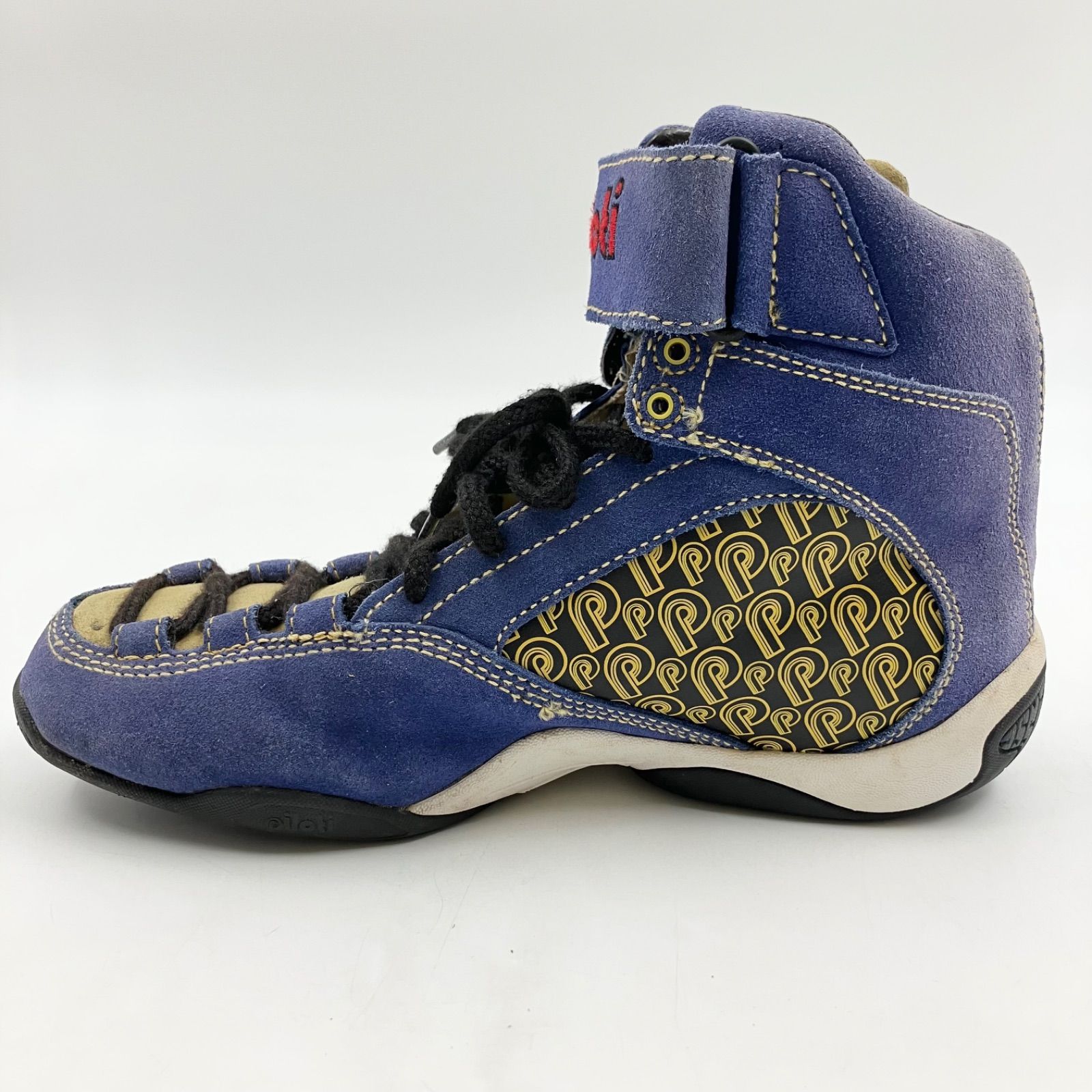 PILOTI ピロティ ドライビングシューズ レーシングシューズ 青 黄色 