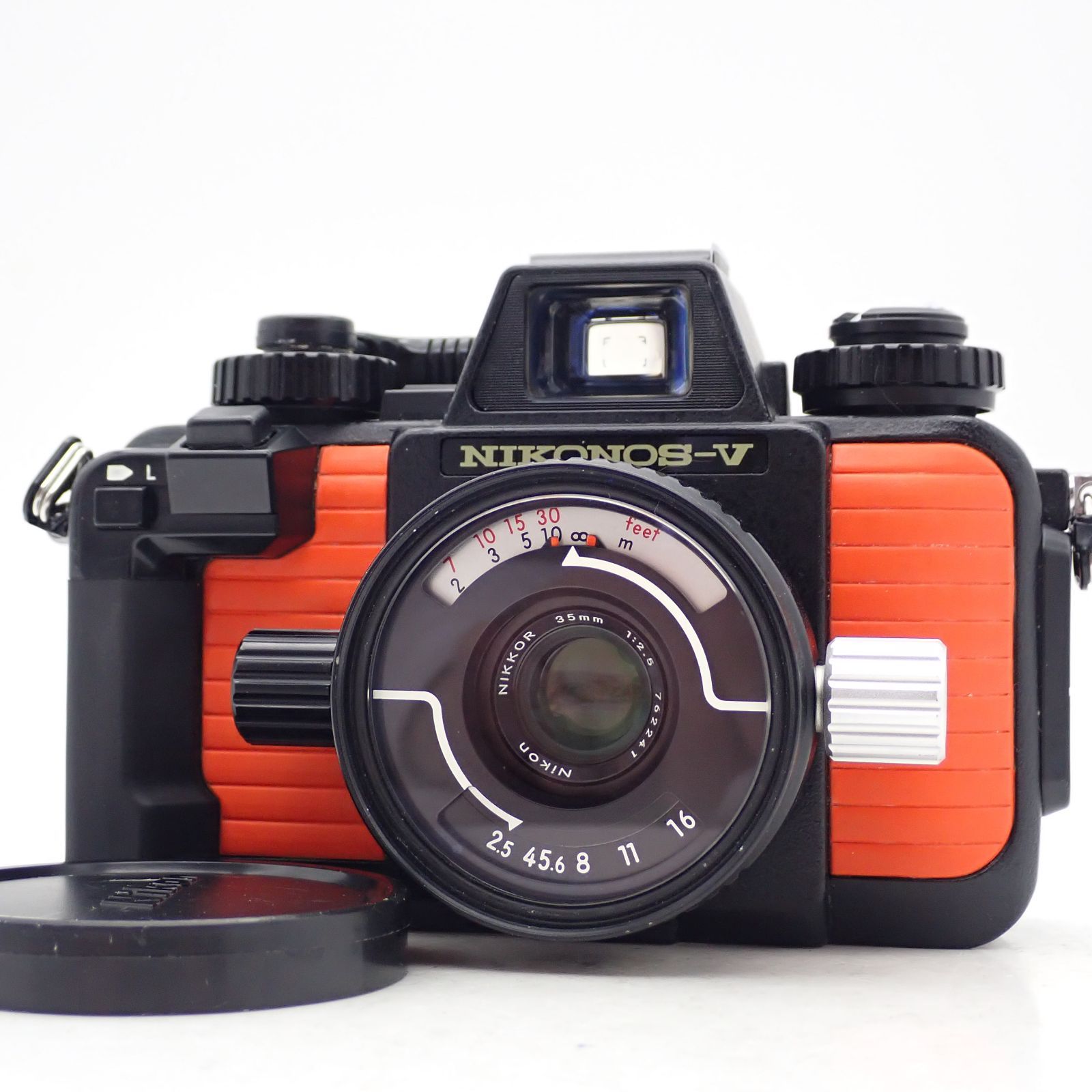 良品 Nikon Nikonos V 水陸両用一眼レフフィルムカメラ UW-Nikkor 35mm 