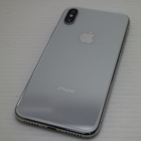 超美品 SIMフリー iPhoneX 256GB シルバー スマホ 即日発送 スマホ 
