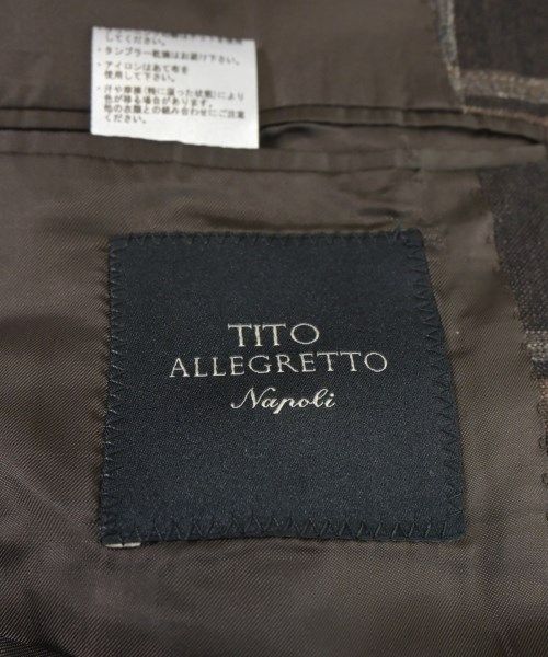 TITO ALLEGRETTO テーラードジャケット メンズ 【古着】【中古】【送料