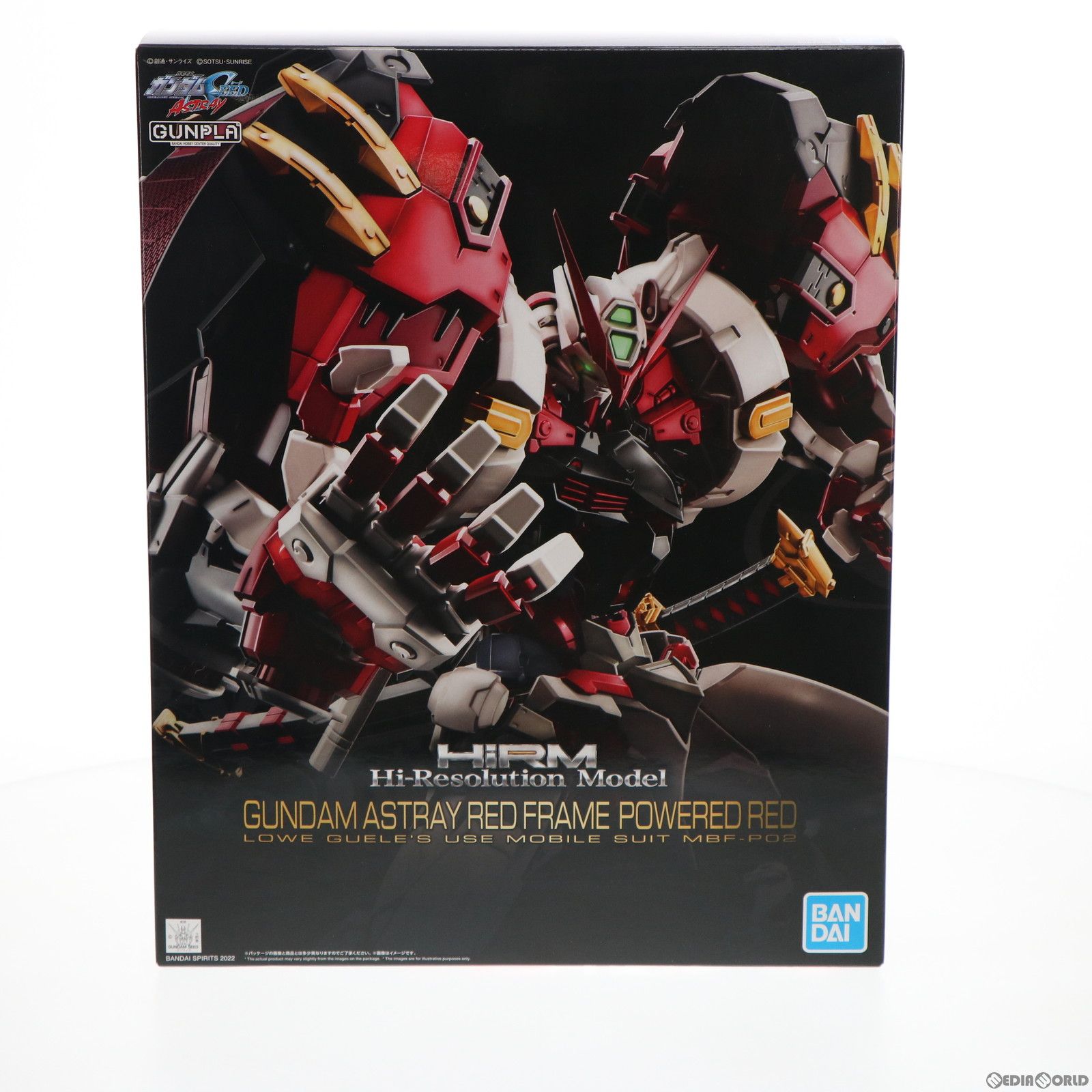 1/100 ハイレゾリューションモデル MBF-P02 ガンダムアストレイ レッドフレーム パワードレッド 機動戦士ガンダムSEED ASTRAY(シード アストレイ) プラモデル(5062069) バンダイスピリッツ