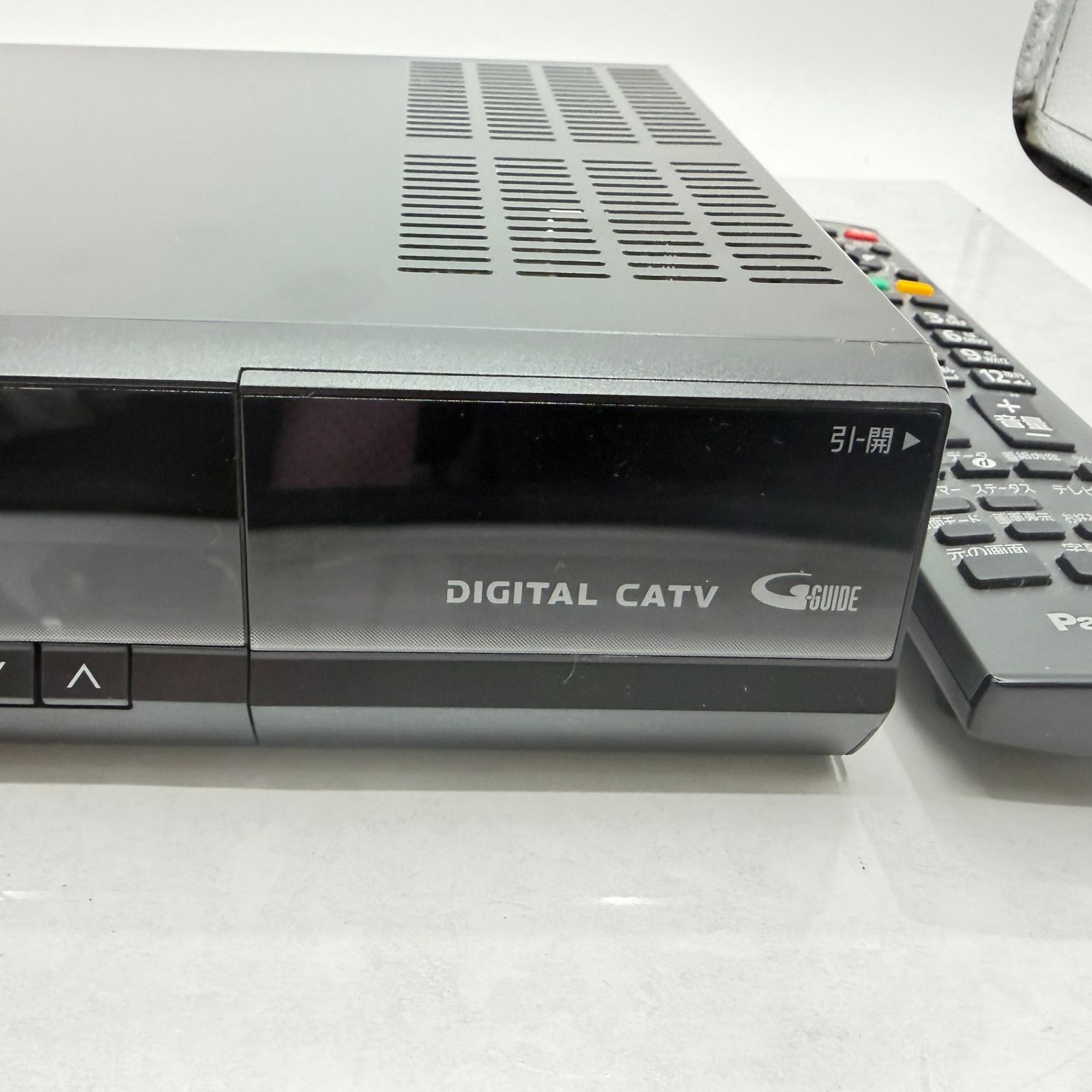 Panasonic パナソニック CATVデジタルSTB TZ-LS200P リモコン付 通電