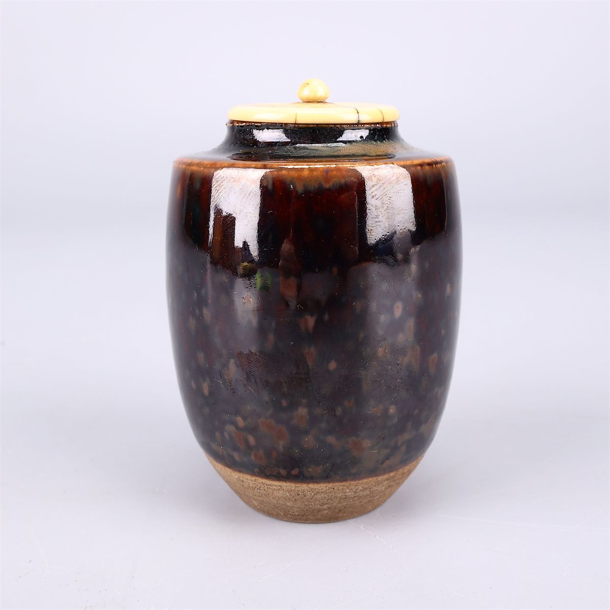 江戸時代 【古瀬戸焼】 肩衝 茶入／箱付 美品g！CQ585 - メルカリ