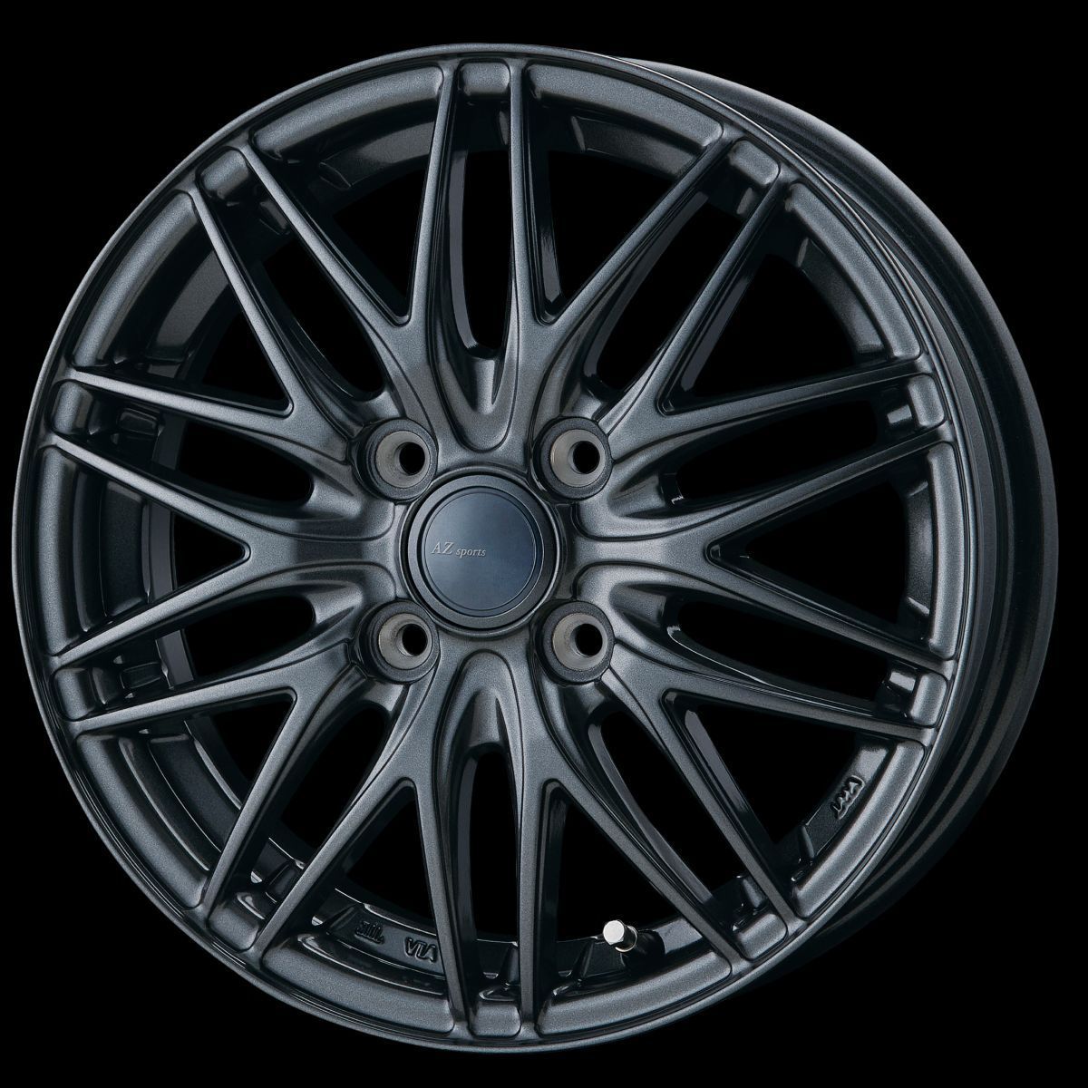 14インチアルミホイールタイヤセット 軽自動車 AZ SPORTS ML-10 
