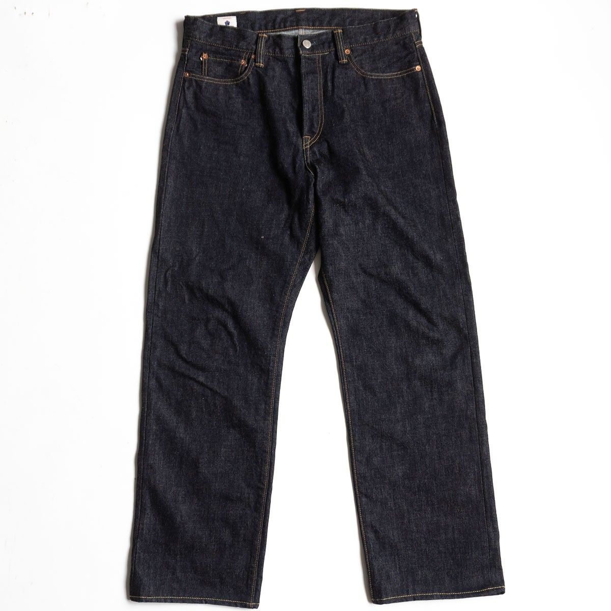 美品/濃紺】 桃太郎ジーンズ【#100 STANDARD STRAIGHT 14.7oz】W34