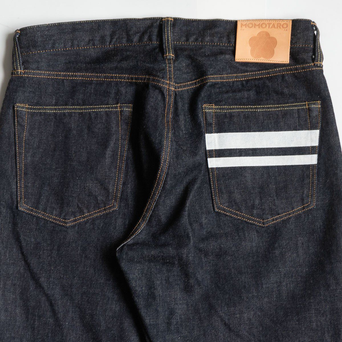 美品/濃紺】 桃太郎ジーンズ【#100 STANDARD STRAIGHT 14.7oz】W34