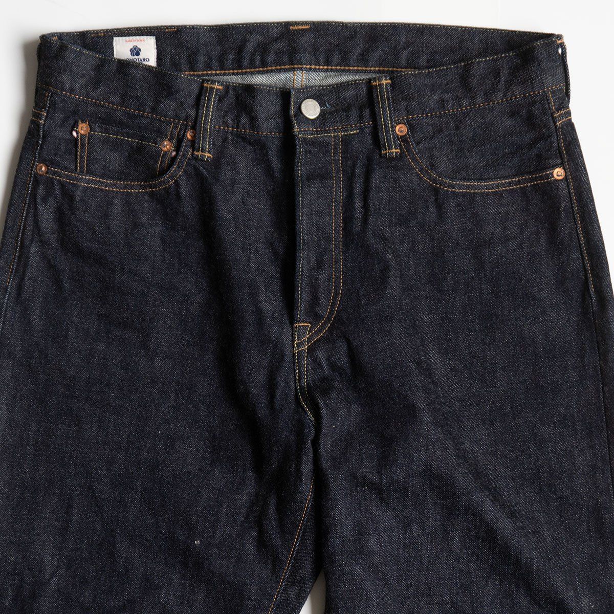 美品/濃紺】 桃太郎ジーンズ【#100 STANDARD STRAIGHT 14.7oz】W34