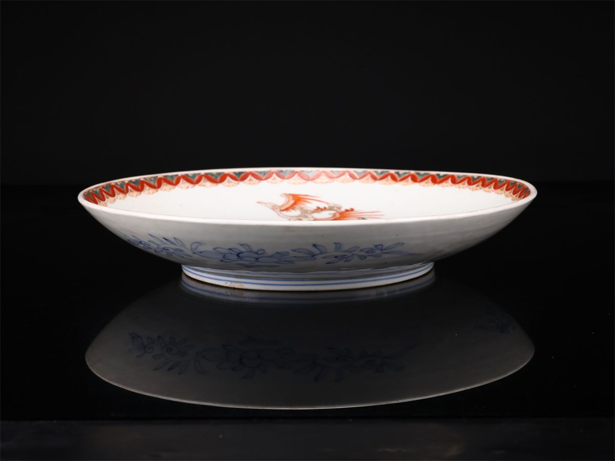 江戸時代 【古伊万里】 色絵 大皿 径31.5㎝／美品！CQ618 - メルカリ