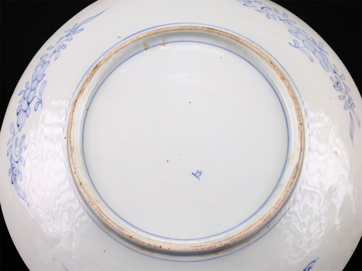 古伊万里　色絵大皿 江戸時代 【古伊万里】 色絵 大皿 径31.5㎝／美品！CQ618 - メルカリ