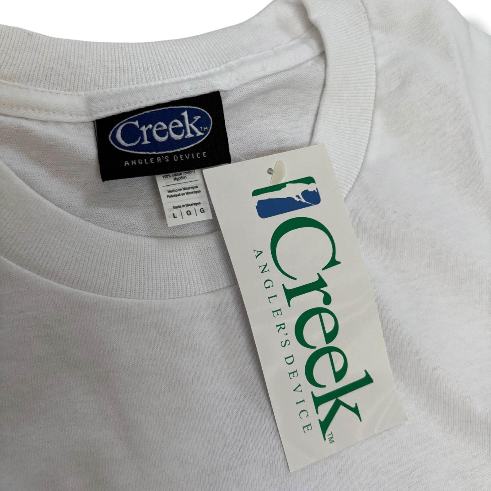 Creek Angler's Device 】新品未使用 ロゴTシャツ L 在原みゆ紀着用