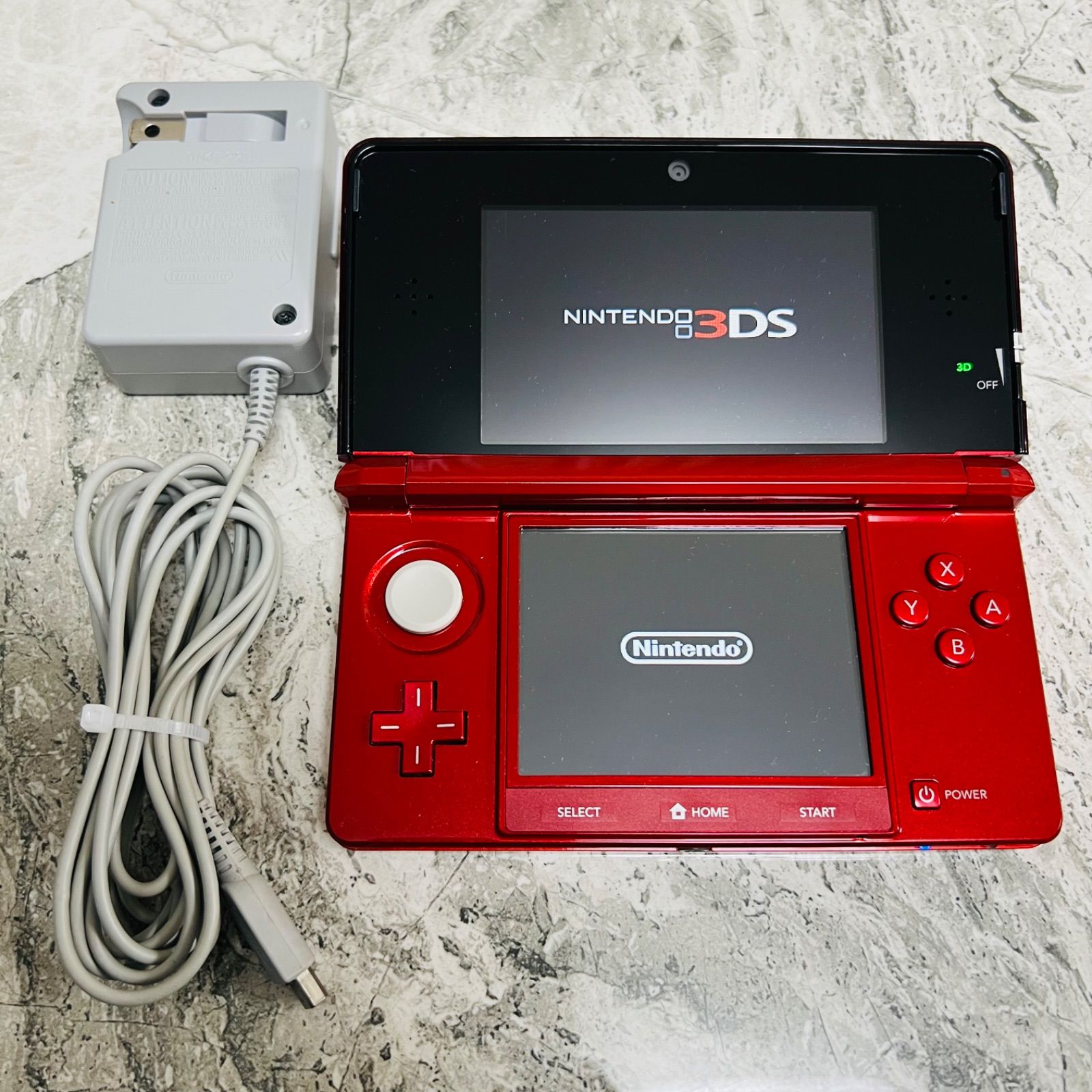Nintendo 3DS 本体 フレアレッド 『中古即納』{3DS} (本体) New Nintendo 3DS 本体 フレアレッド 『中古即納』{3DS} (本体) New