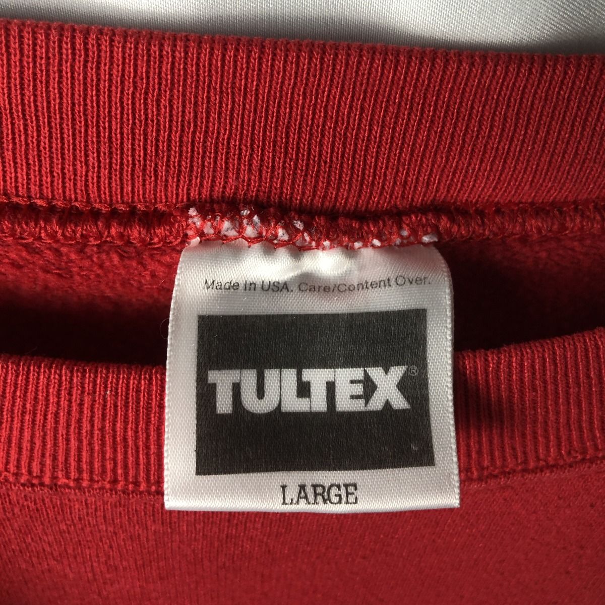 古着 90年代 タルテックス Tultex WISCONSIN ウィスコンシン大学 カレッジスウェットシャツ トレーナー USA製 メンズL相当 ヴィンテージ/eaa625676 古着 90年代 タルテックス Tultex WISCONSIN ウィスコンシン大学