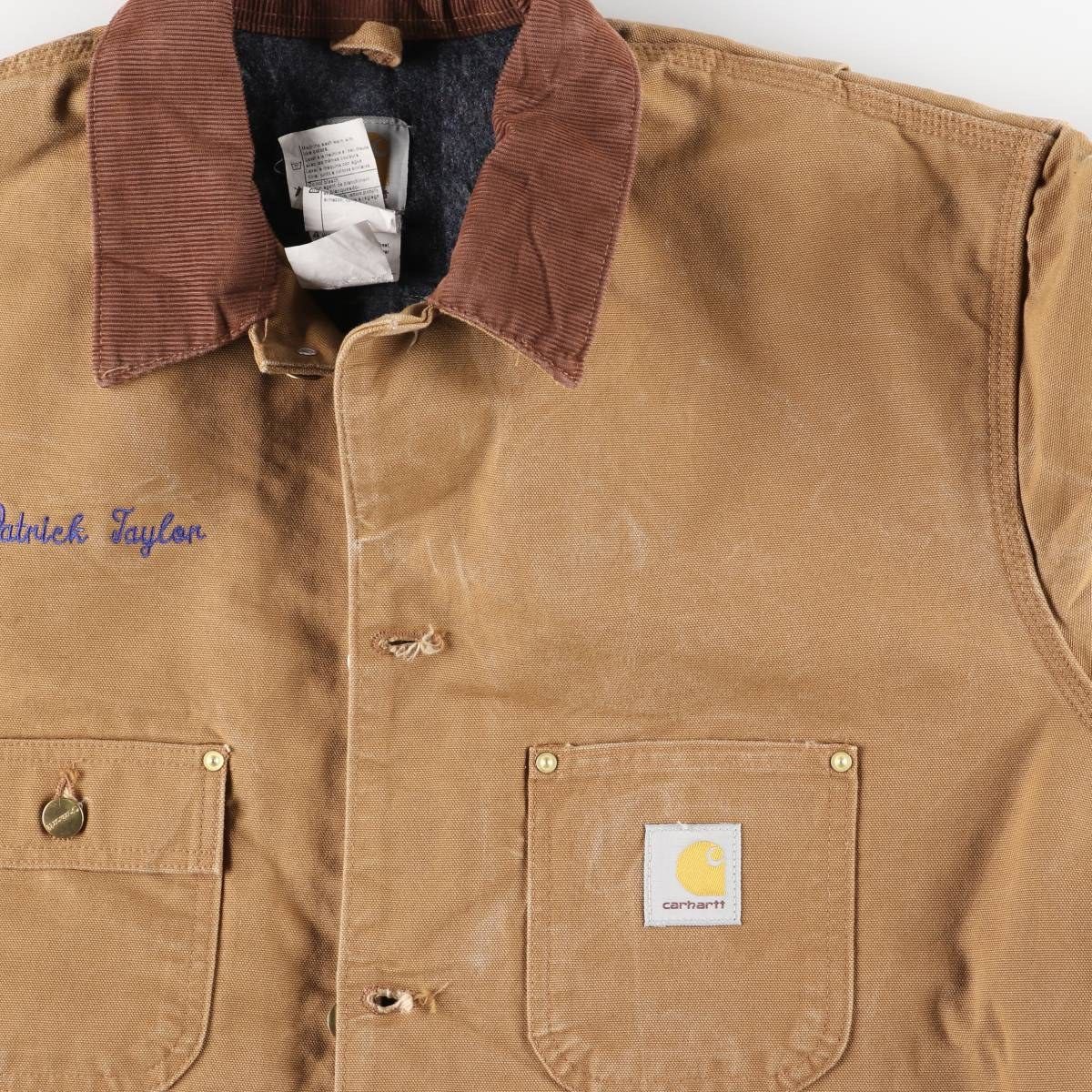 古着 カーハート Carhartt ミシガンチョアコート 中綿入り ダック