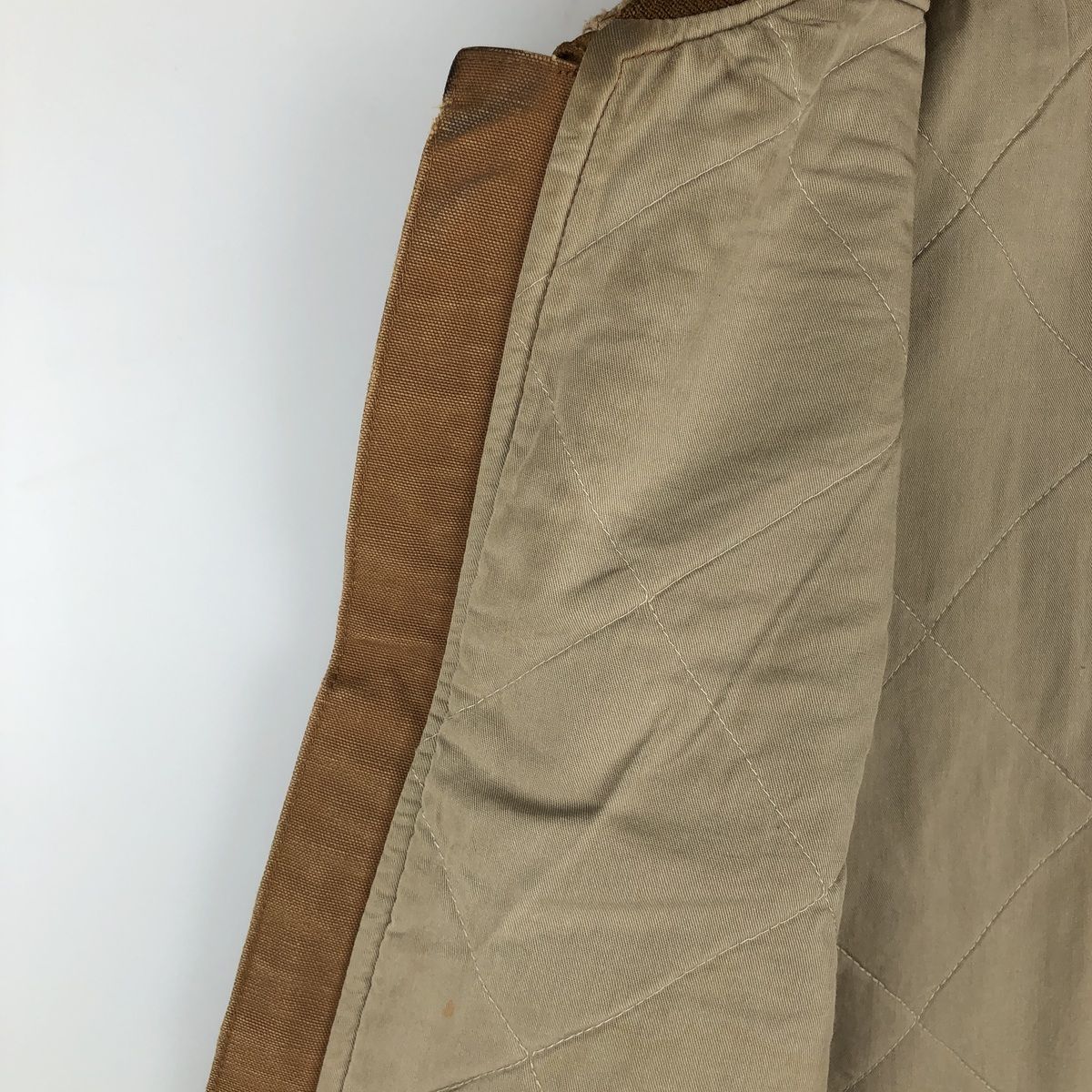古着 カーハート Carhartt FRシリーズ 中綿入り ダックベスト メンズM