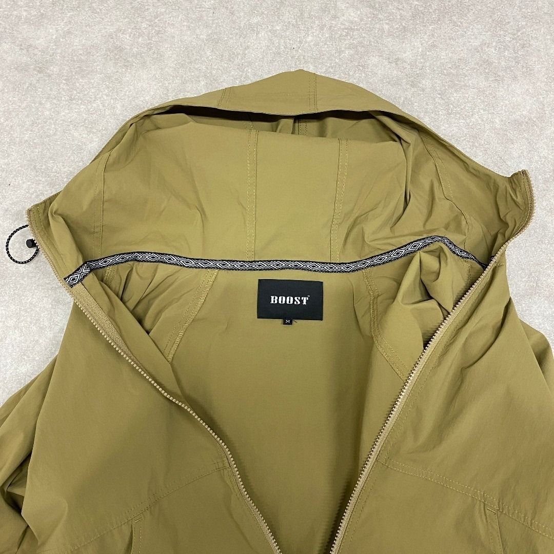 新品 メンズ 高機能 フーデッドジャケット ミニマルテックアウター M 