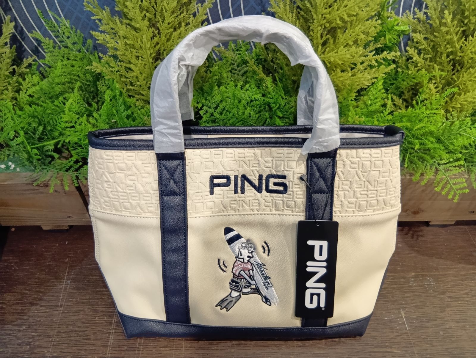 新品2026年限定ピンゴルフミスターピンサーフラウンドトートGB-N2602BE 新品2026年限定ピンゴルフミスターピンサーフラウンドトートGB-N2602BK