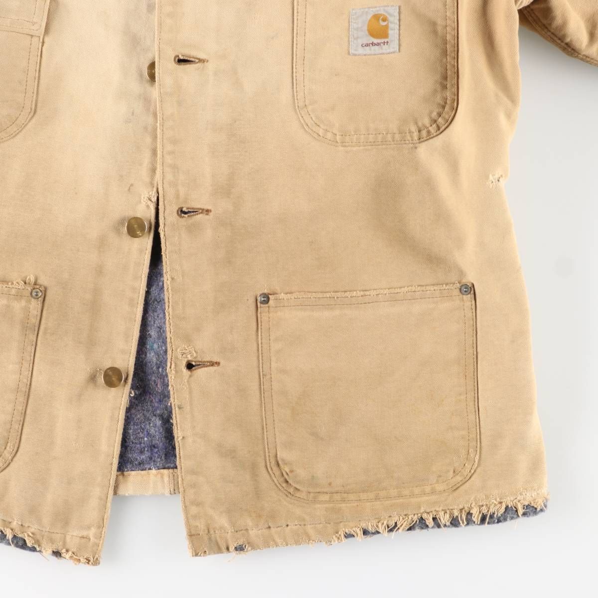 古着 カーハート Carhartt ミシガンチョアコート ダックカバーオール