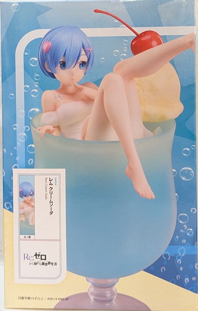 엘코코 1/7 스케일 피규어 Re:Zero − 다른 세상에서의 삶을 시작하다 REM 크림 소다