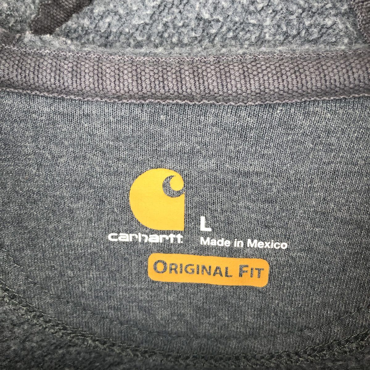 古着 カーハート Carhartt ORIGINAL FIT スウェットフルジップパーカー