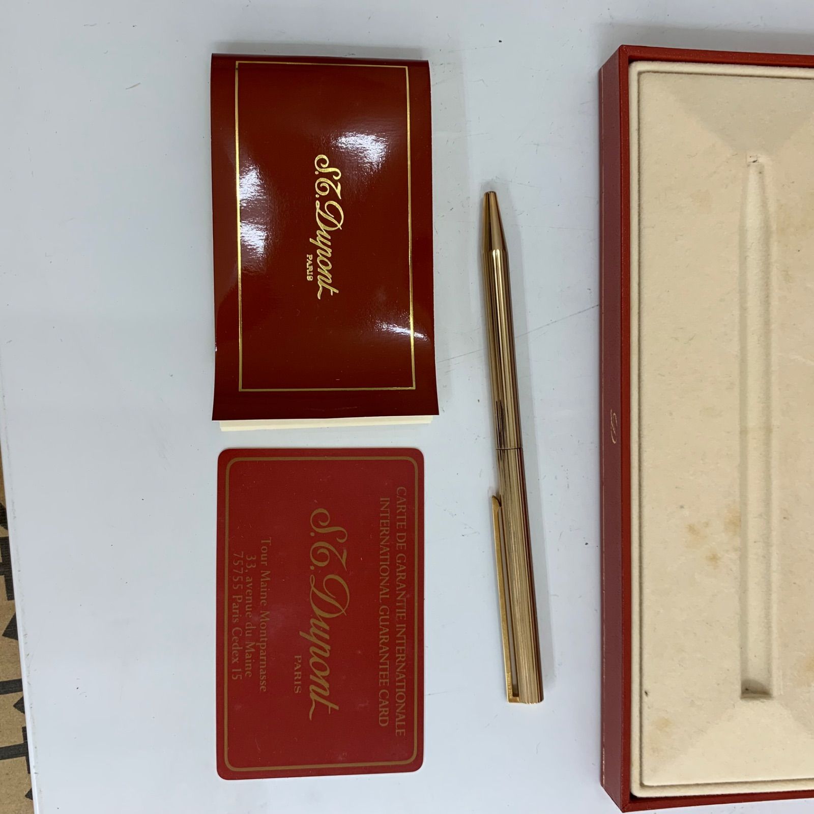 S.T.Dupont デュポン ボールペン ゴールド C287② - メルカリ