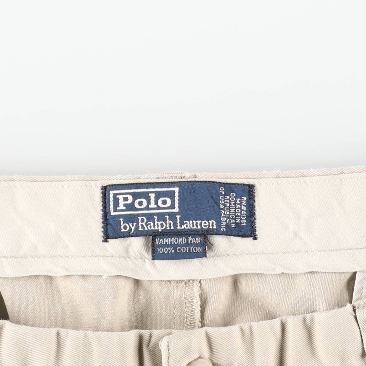 古着 ラルフローレン Ralph Lauren POLO by Ralph Lauren HAMMOND PANT