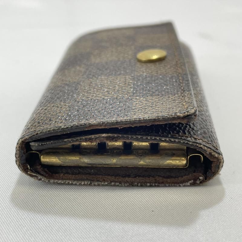 中古】LOUIS VUITTON ダミエ ミュルティクレ4連キーケース △状態考慮