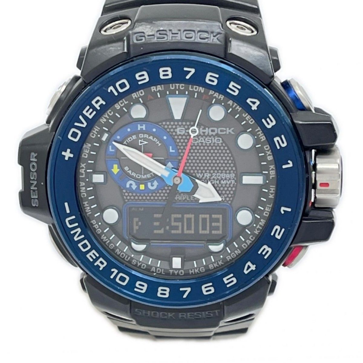 CASIO カシオ 腕時計 G-SHOCK デジタル 本体のみ ラバー グレー GWN 