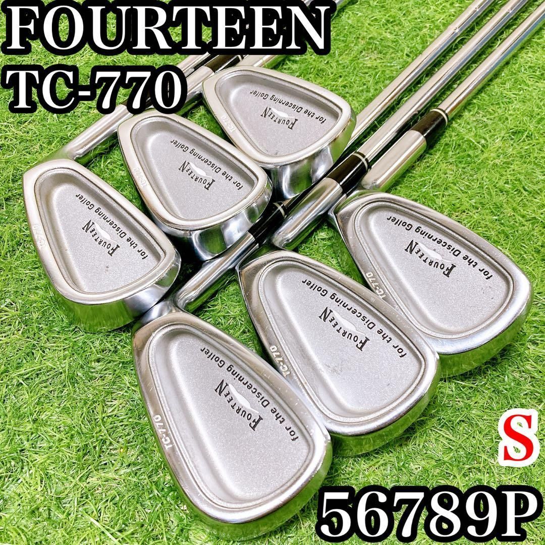 Fourteen フォーティーン TC-770 アイアンセット 8本 【公式通販】