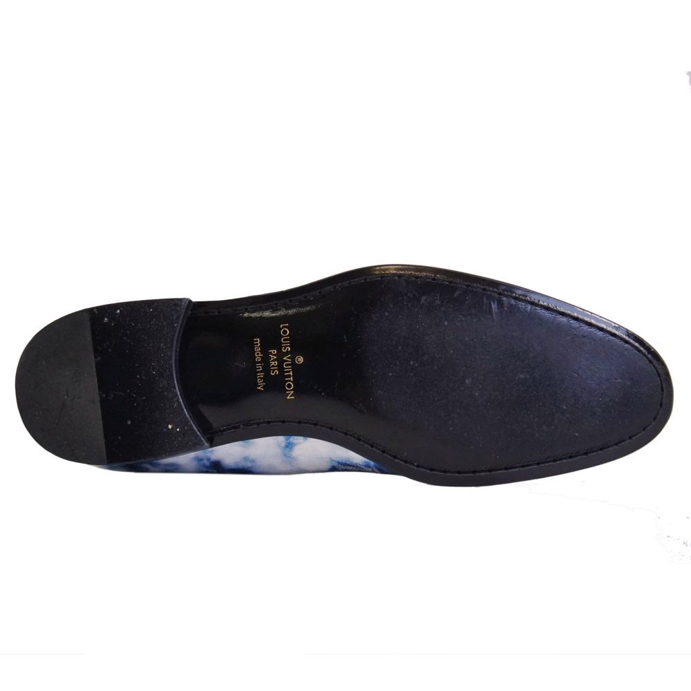 極美品 ルイヴィトン LOUIS VUITTON ローファー タッセル デニム 