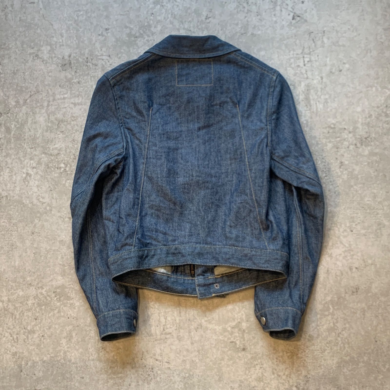 Levis ENGINEERED JEANS 立体裁断 デニム ジャケット 00s LEVIS ENGINEERED JEANS 立体裁断 デニムジャケット Sサイズ