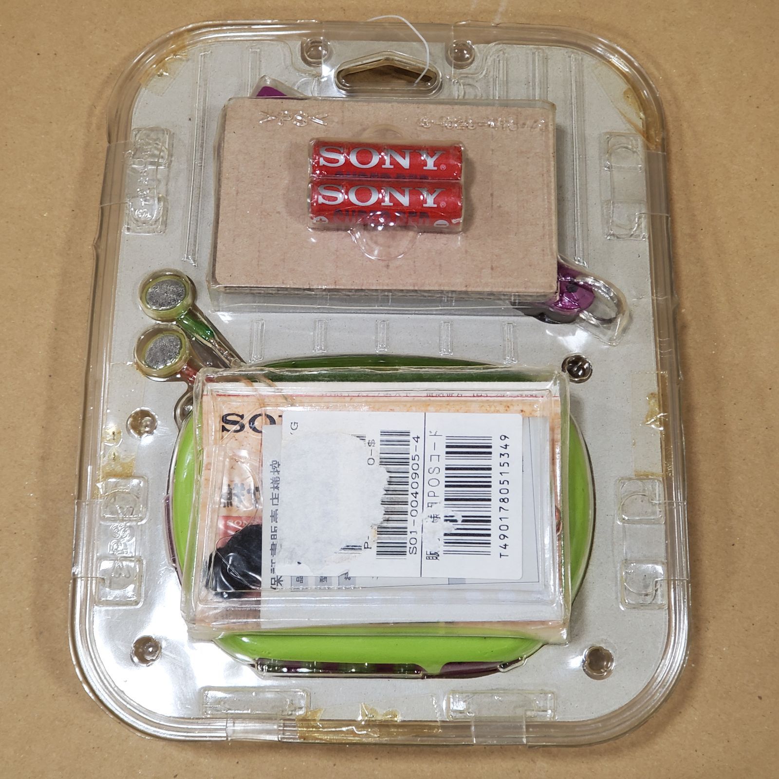 MK76【ER263】SONY カセット ウォークマン WM-EQ7 ビーンズ Beans 動作
