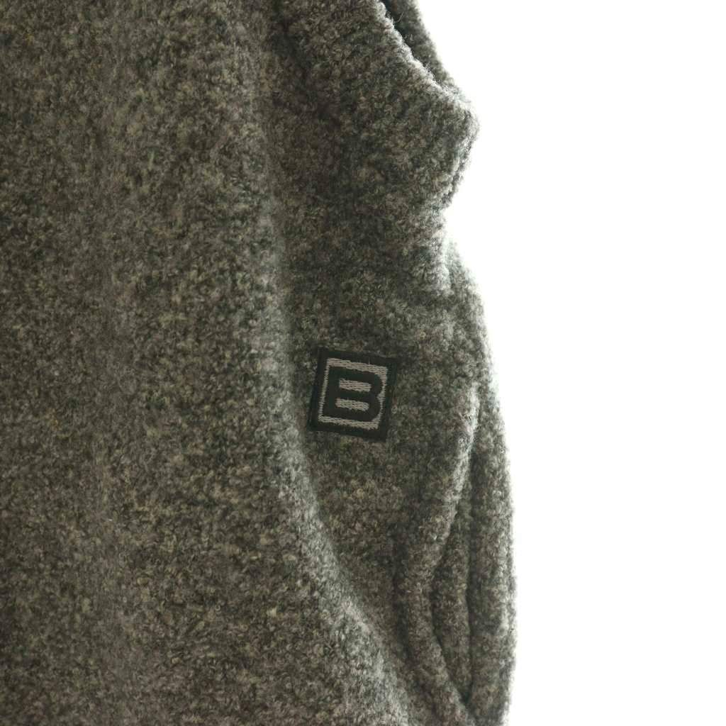 バレンシアガ BALENCIAGA ハーフジップアップベスト ウール ロゴ M