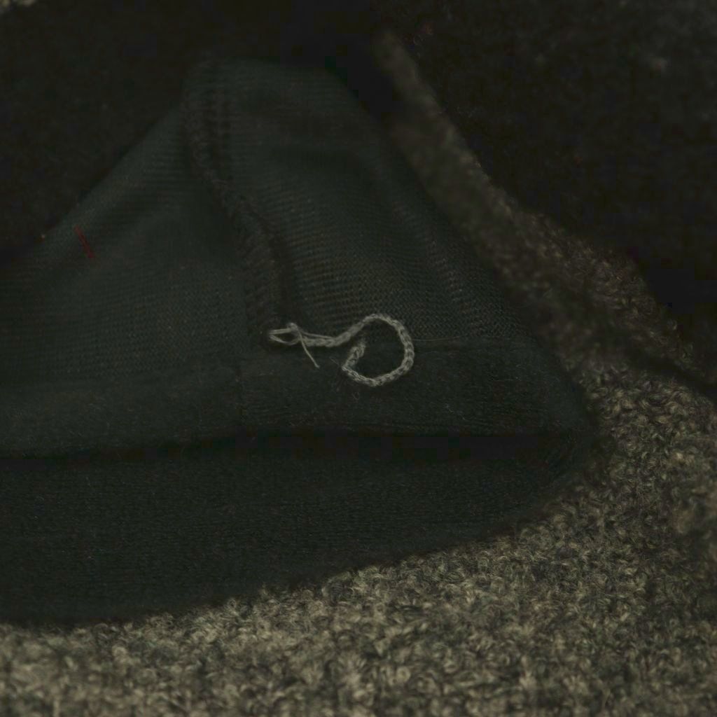 バレンシアガ BALENCIAGA ハーフジップアップベスト ウール ロゴ M