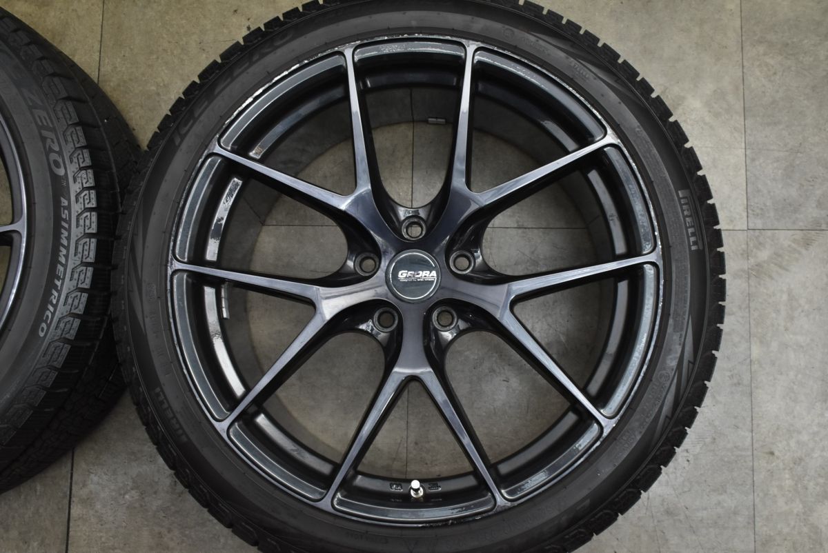 2024年製 バリ溝】ERST グローラ GS15V 19in 8.5JJ +45 PCD112 ピレリ 