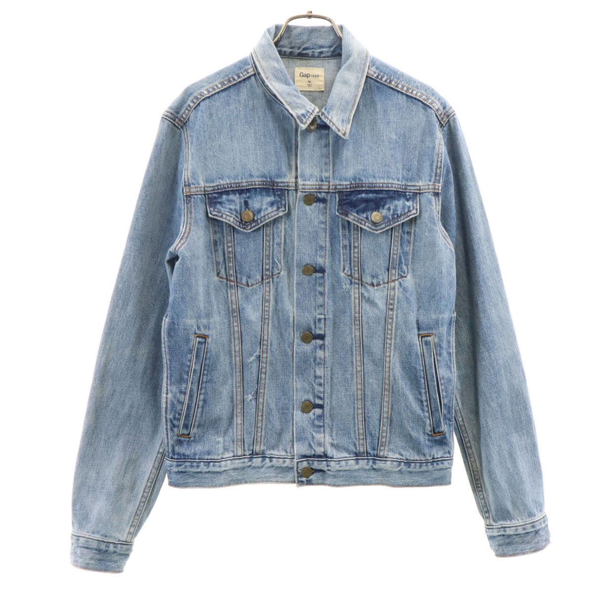 GAP ギャップ デニムジャケット XS ウォッシュブルー ジージャン 
