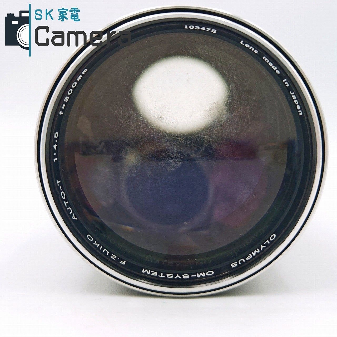【中古】 OLYMPUS OM-SYSTEM F.ZUIKO AUTO-T 300ｍｍ F4.5 オリンパス メタルキャップ付 中古】 OLYMPUS OM-SYSTEM F.ZUIKO AUTO-T 300mm F4.5 オリンパス