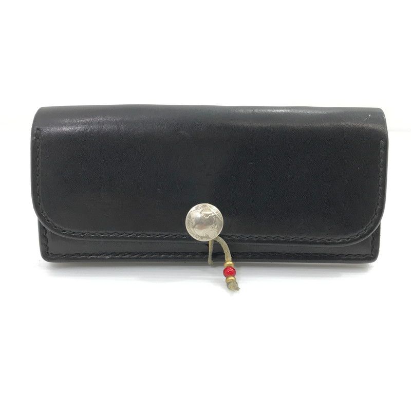 中古品】 TADY&KING タディアンドキング LEATHER LONG WALLET レザー