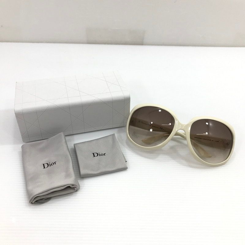 美品‼︎◆DIOR◆サングラス/グロッシー/レンズ大きめ/N5A02/ディオール 中古品】Christian Dior クリスチャンディオール GLOSSY 1 N5A02