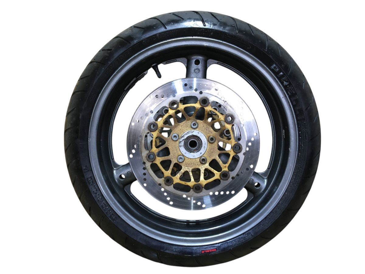 SUZUKI GSX400インパルス GK79A フロントホイール ディスク付 レストア 