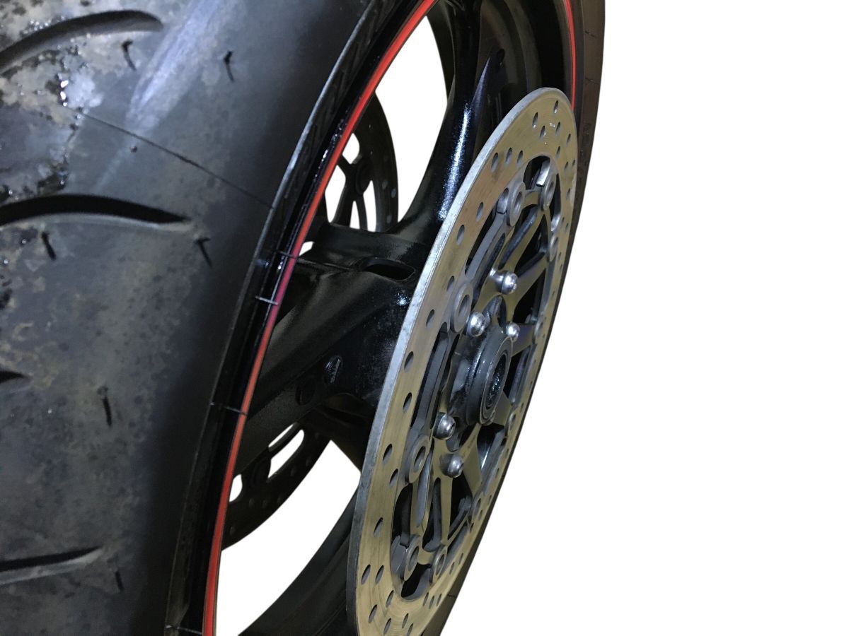 CBR1000RR SC57 純正ホイール 前後セット HONDA CBR1000RR SC57 後期 06-08 前後 ホイール セット ディスク付