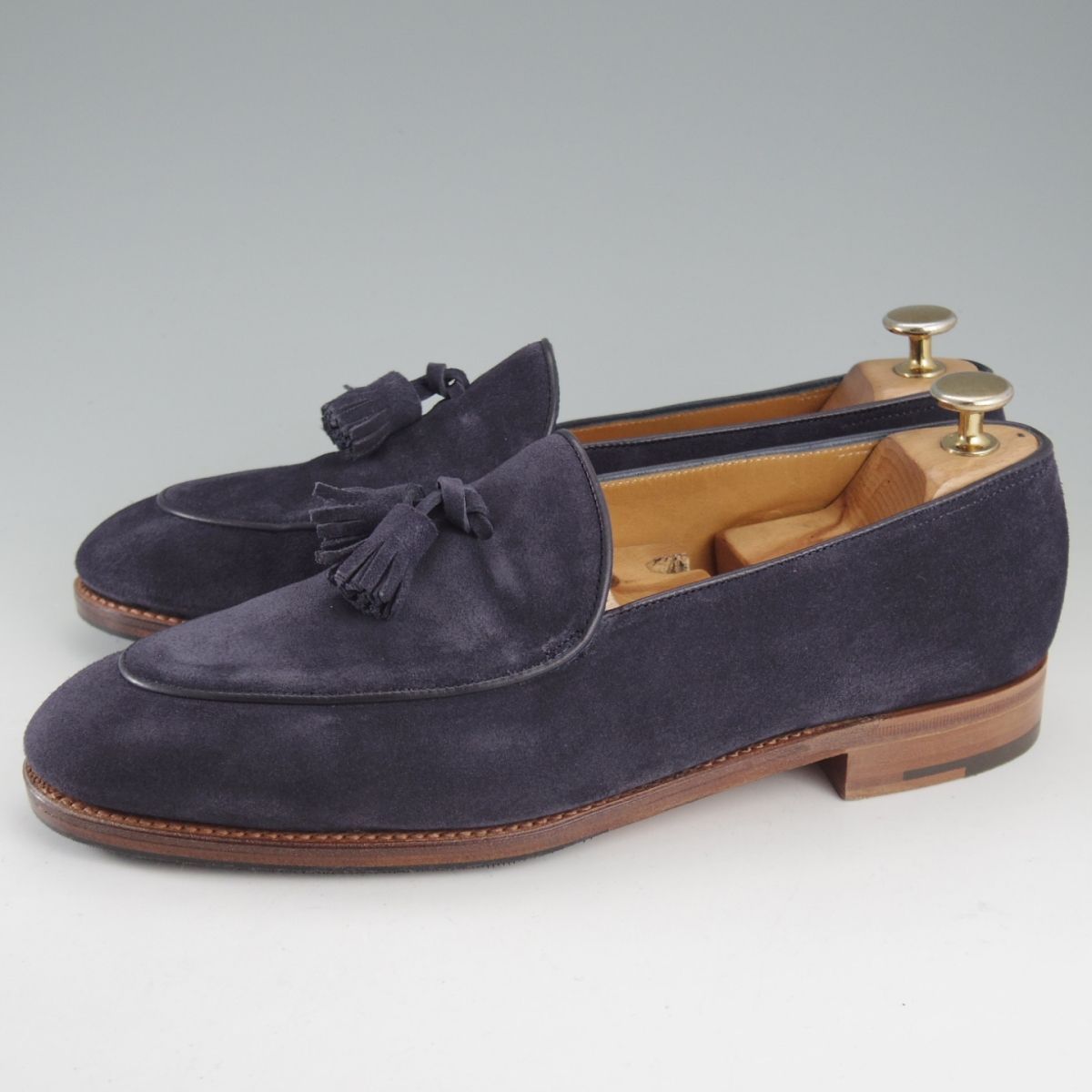 極美品☆ジョンロブ 7E【定価￥242,000-☆EDMOND/タッセルローファー 