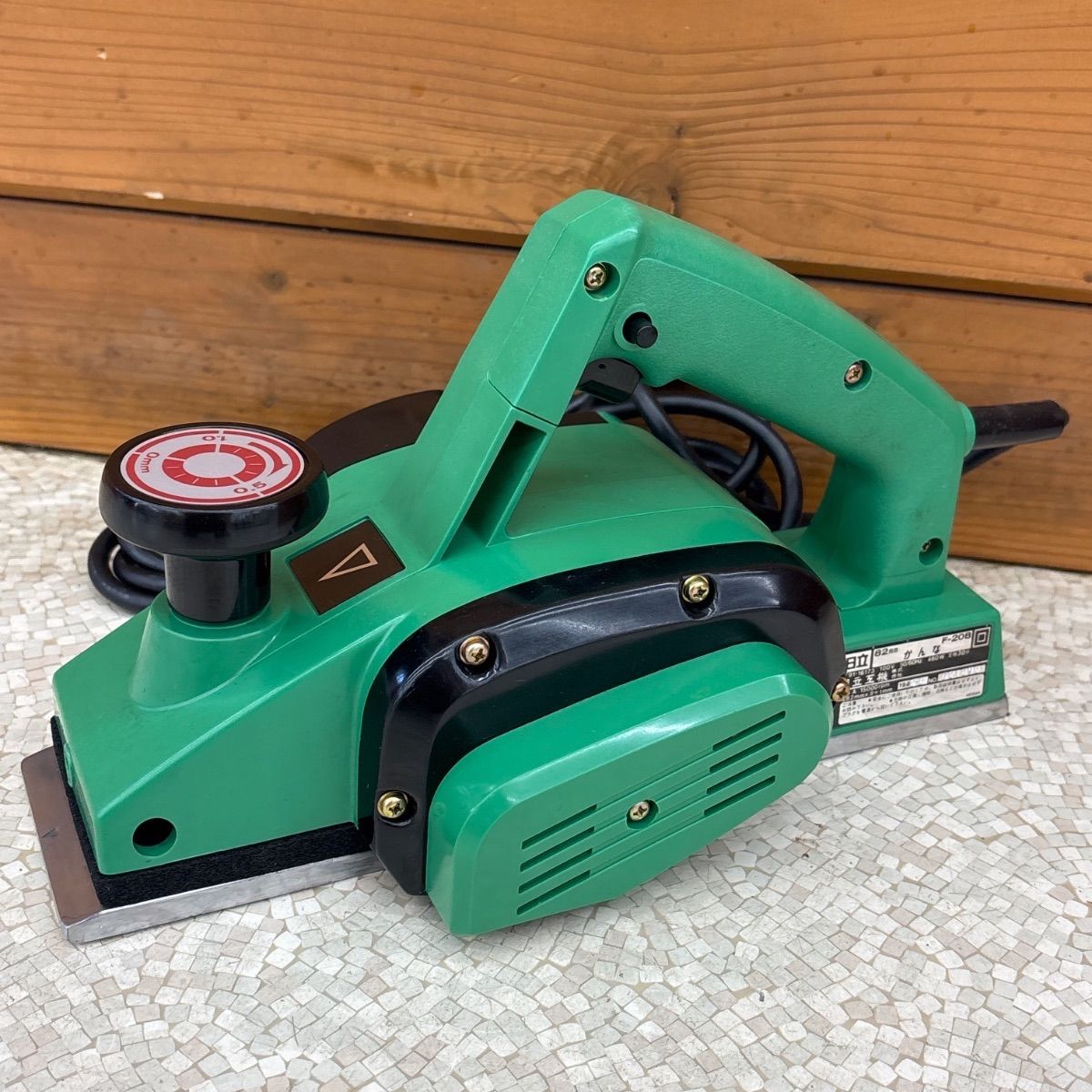 美品】日立 電動カンナ F-20B 82mm 100V 木工用 電気かんな DIY 大工 
