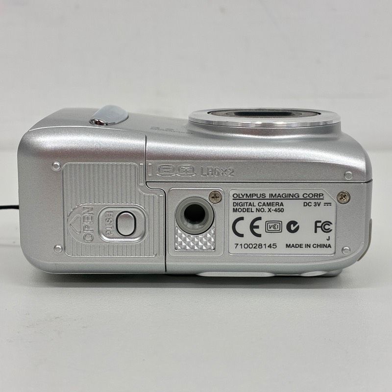 美品/動作品】 OLYMPUS CAMEDIA X-450 Silver オリンパス カ