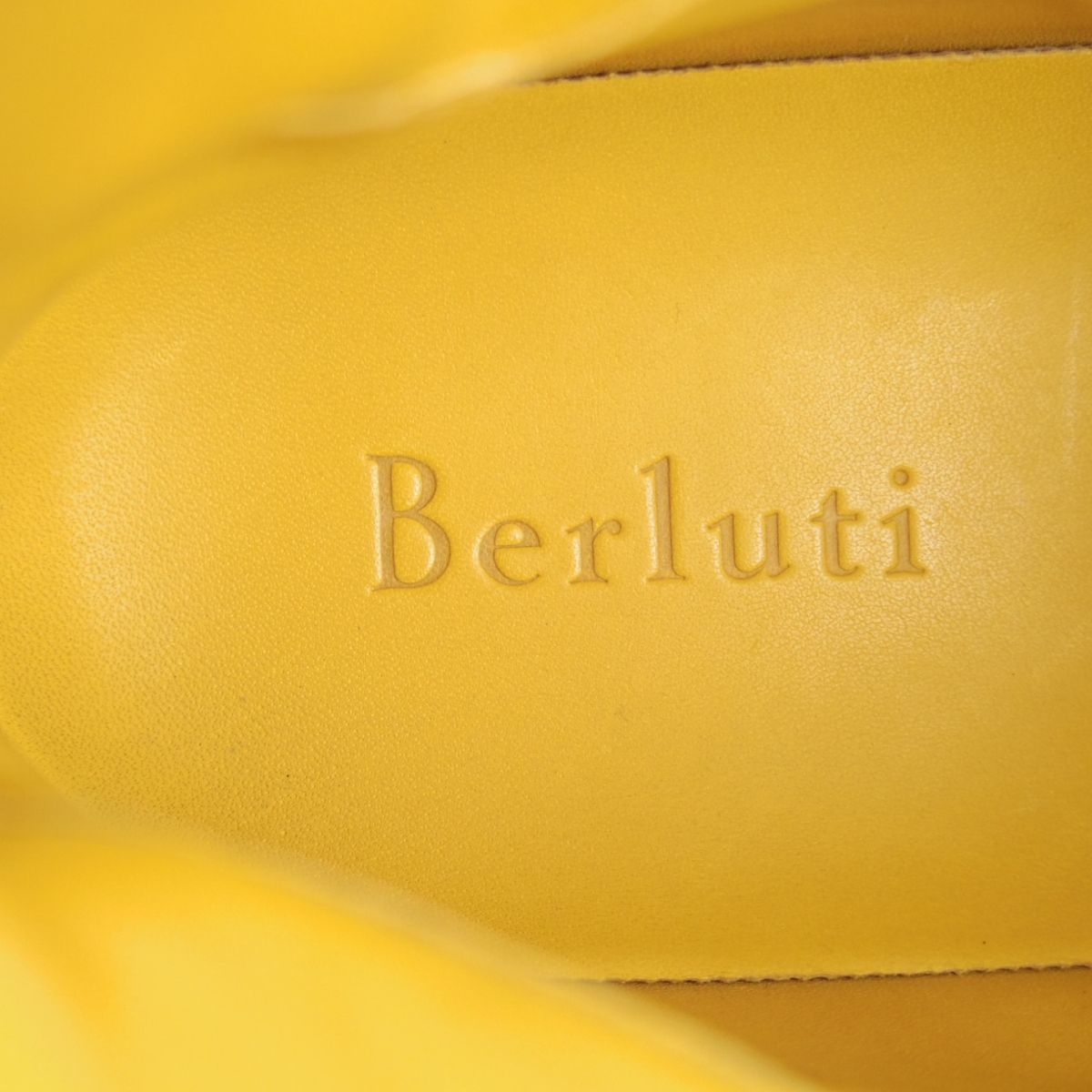 極美品☆(仏)ベルルッティ SIZE 8.5【カリグラフィー(スクリット)仕様 