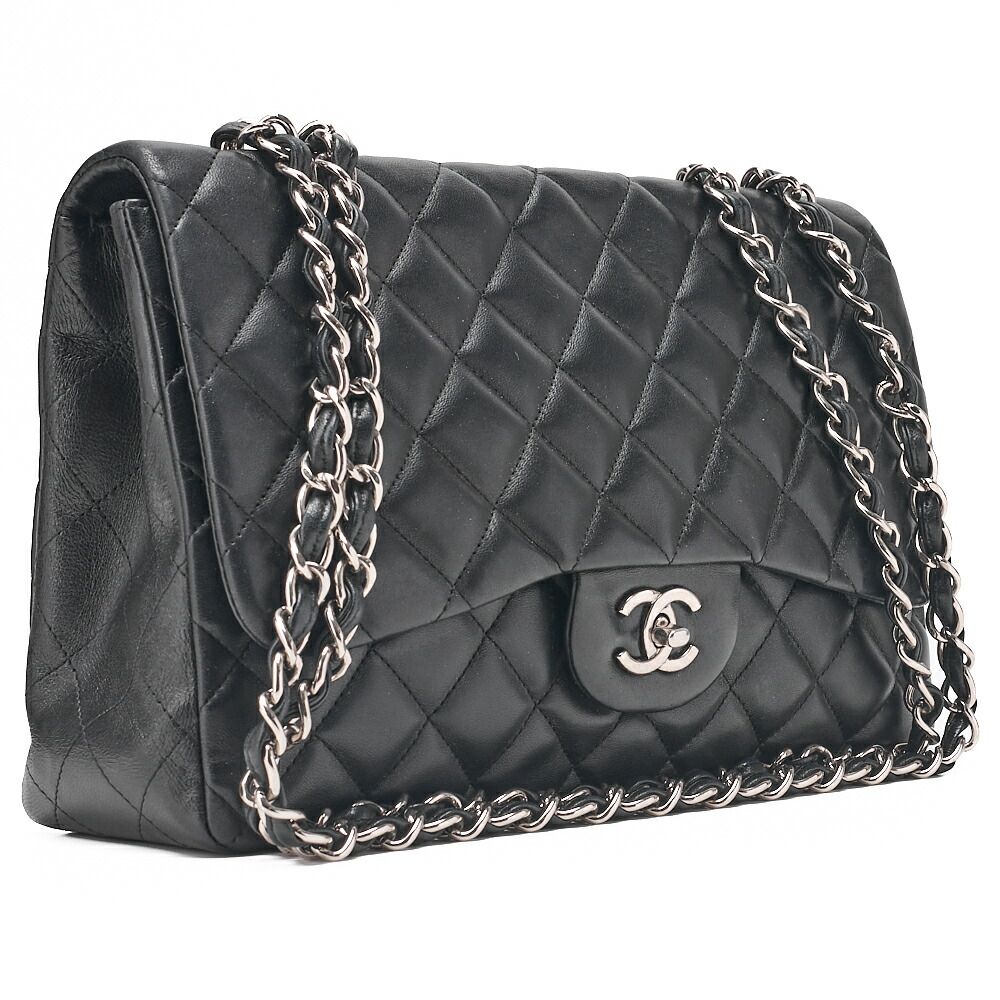 CHANEL シャネル デカマトラッセ 30 ターンロック チェーンショルダー 
