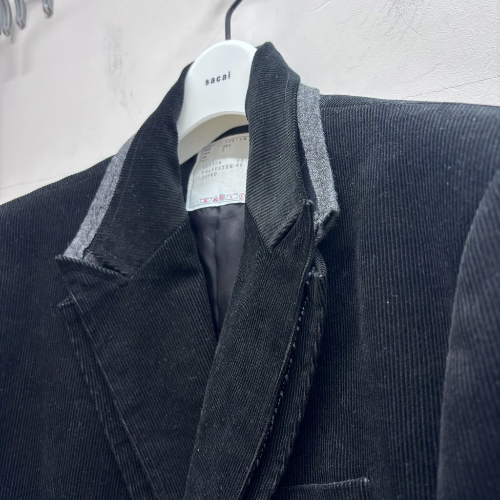 sacai サカイ 25AW Corduroy Tailored Jacket テーラードジャケット 25