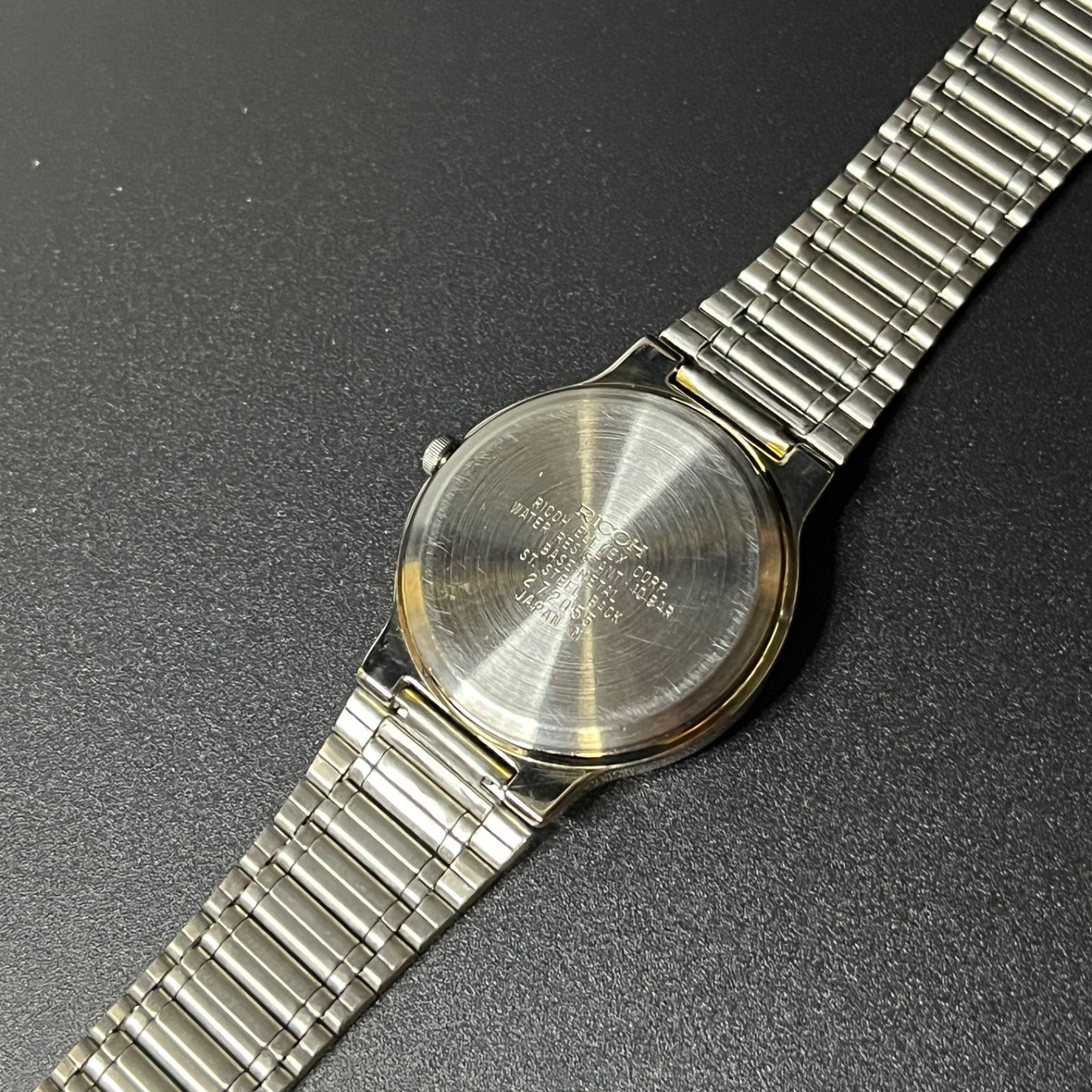 稼働品】RICOH リコー クォーツ 腕時計 電池交換済み 動作確認済み 
